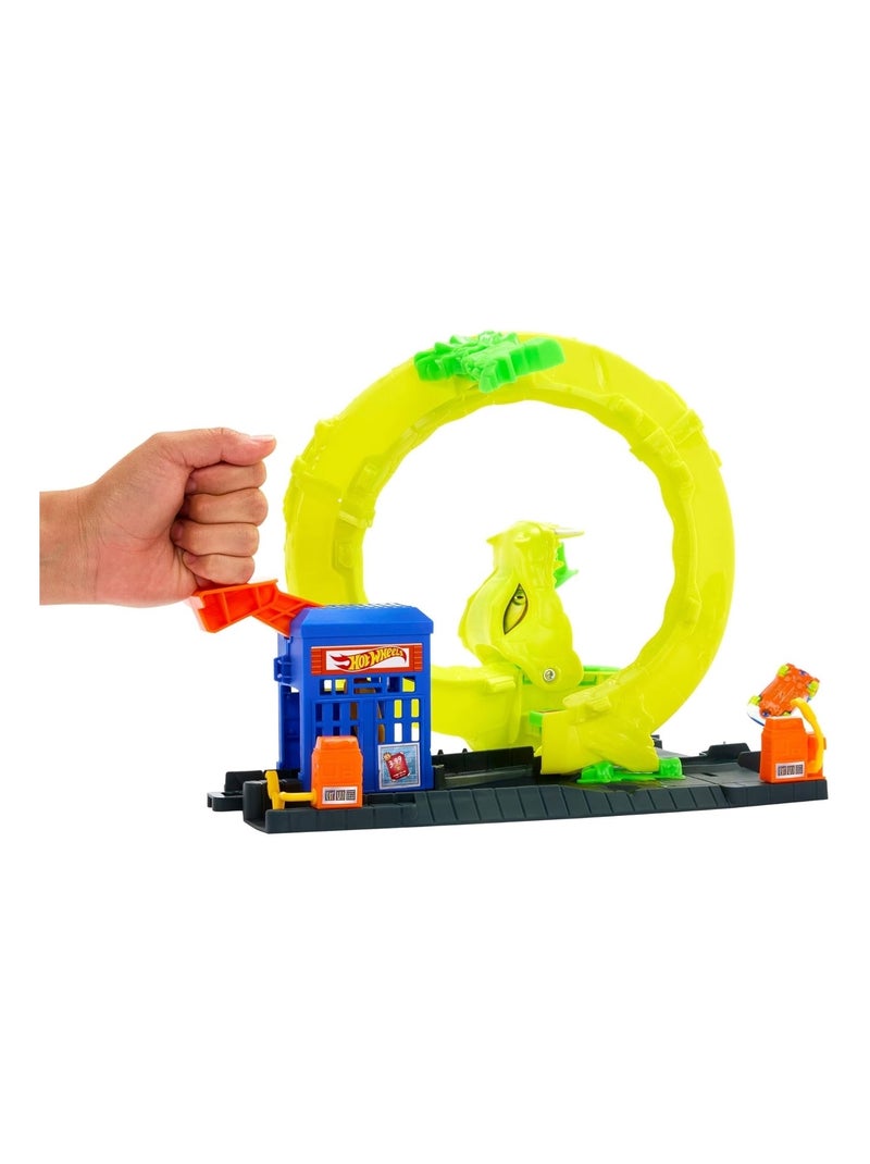 Hot Wheels Station-Service Serpent Multicolore - Kiabi