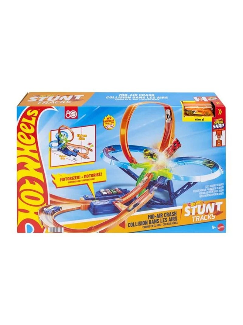 Hot Wheels Stunttrack - Jeu d'action crash infini Multicolore - Kiabi