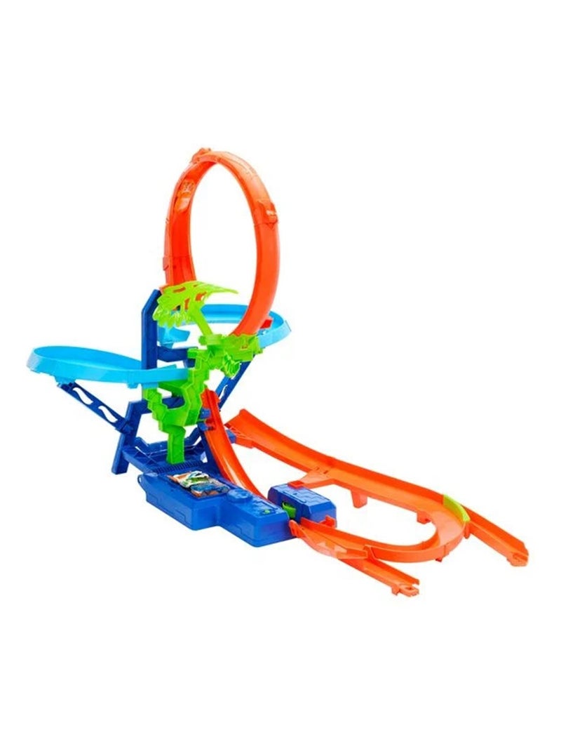 Hot Wheels Stunttrack - Jeu d'action crash infini Multicolore - Kiabi