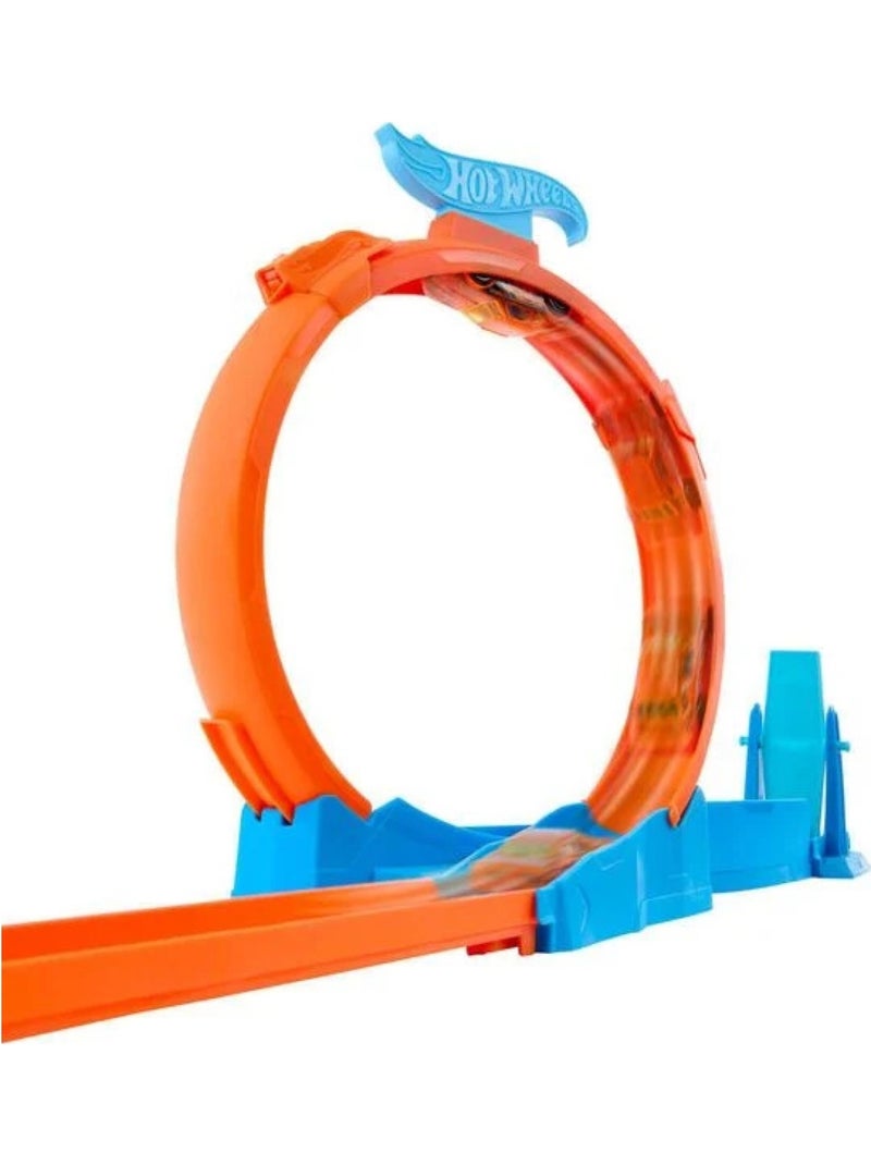Hot Wheels Track Creator : triple looping Multicolore - Kiabi