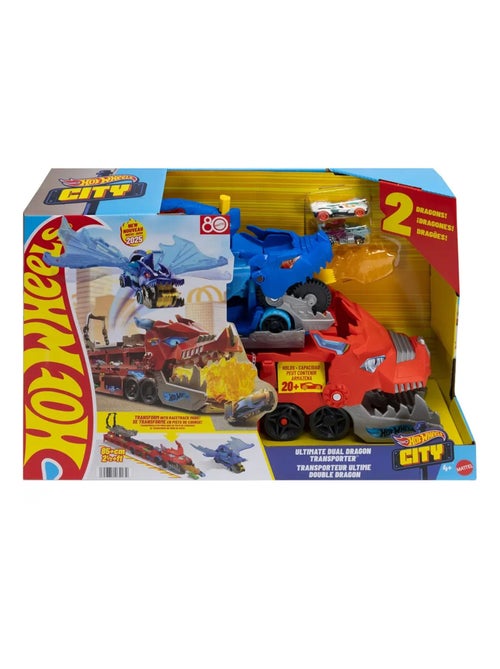 Hot Wheels-Transporteur 2 En 1 Dragons - Kiabi
