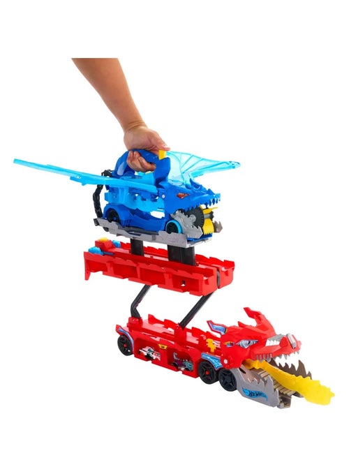 Hot Wheels-Transporteur 2 En 1 Dragons - Kiabi