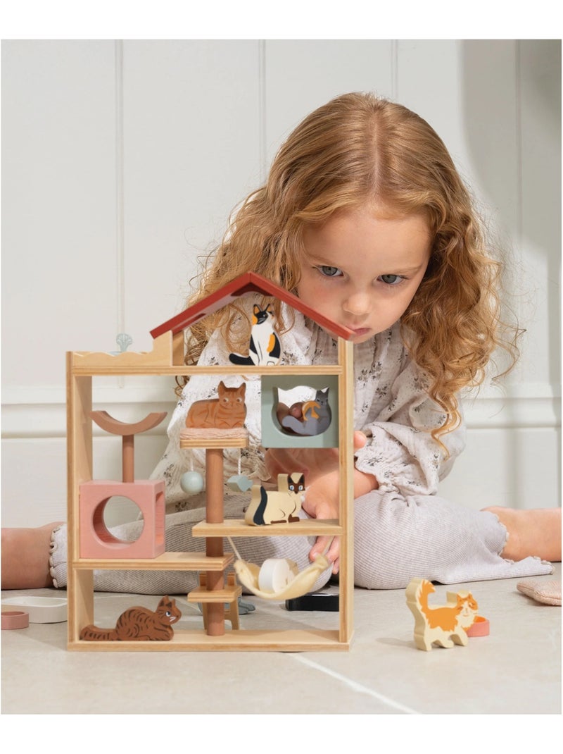Hôtel pour chats Beige - Kiabi