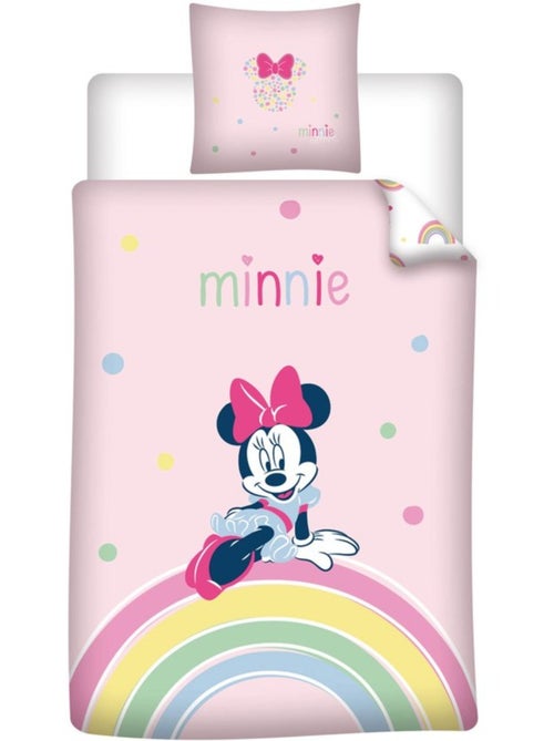 House de couette réversible Disney Minnie - 140 cm x 200 cm - Kiabi