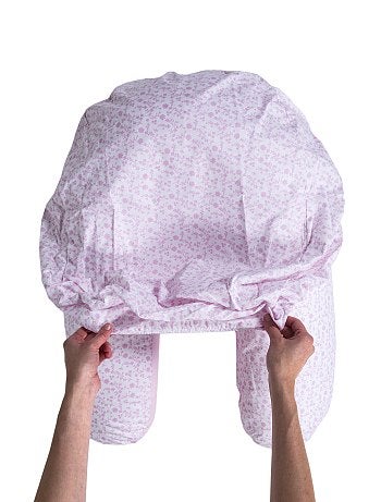 Housse charlotte pour coussin d'allaitement