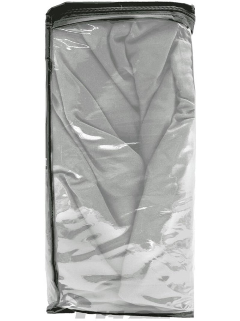 Housse Clic-clac - Coton Pur - 100% Polyester Gris clair - Kiabi