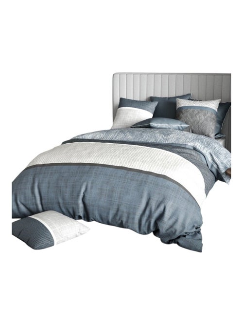 Housse couette + 2 taies Brehat - Kiabi