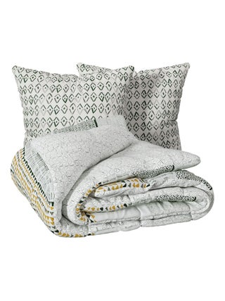 Housse couette + 2 taies Geo-chrono