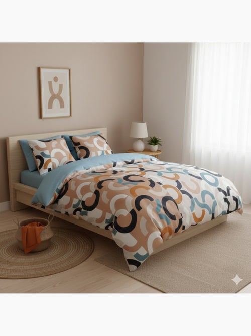 Housse couette + 2 taies Igor - Kiabi