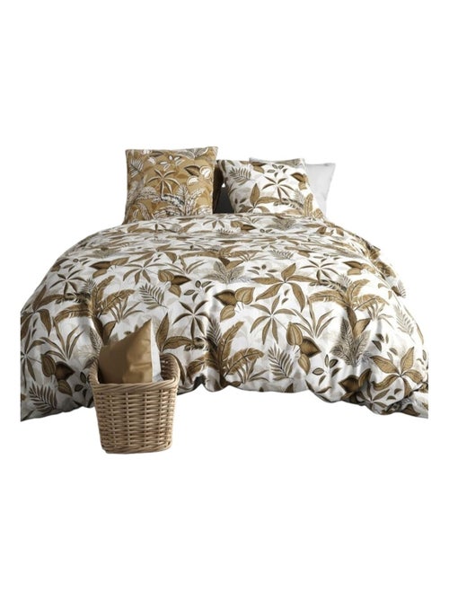 Housse couette + 2 taies Kahonie - Kiabi