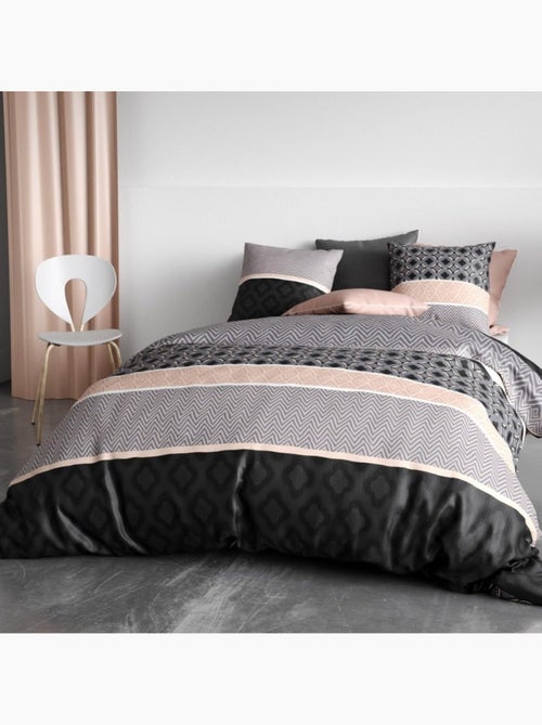 Housse couette + 2 taies Keha - Kiabi