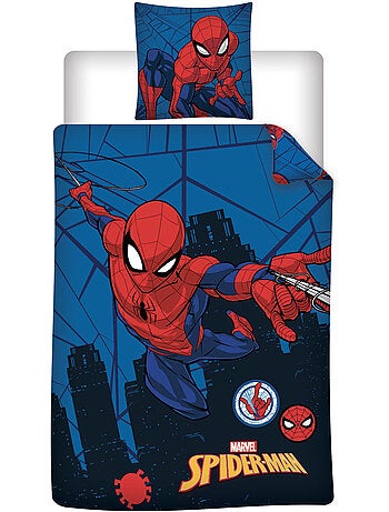 Housse Couette Spider-Man Marvel 140x200cm + Taie 65x65cm – Polycoton