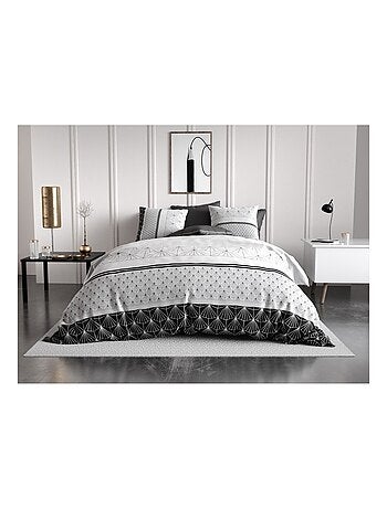 Housse couette + taie Art moderne graphique