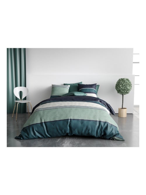 Housse couette + taie Atika - Kiabi