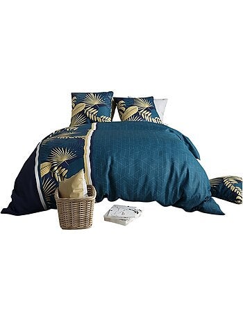 Housse couette + taie Feuillage tropea