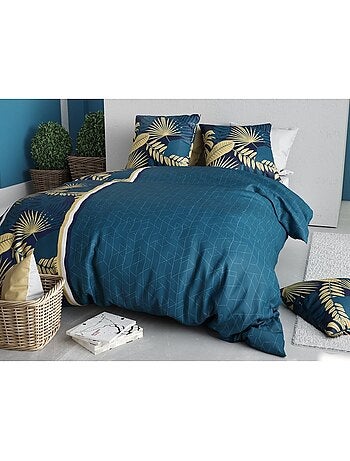 Housse couette + taie Feuillage tropea