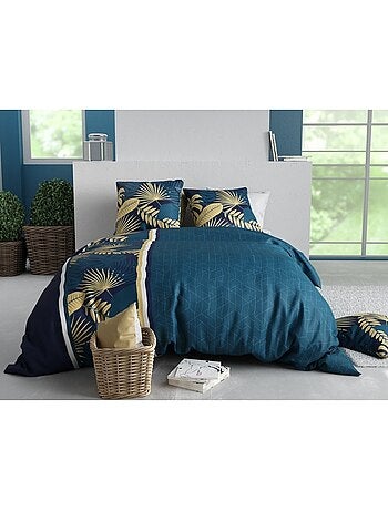 Housse couette + taie Feuillage tropea