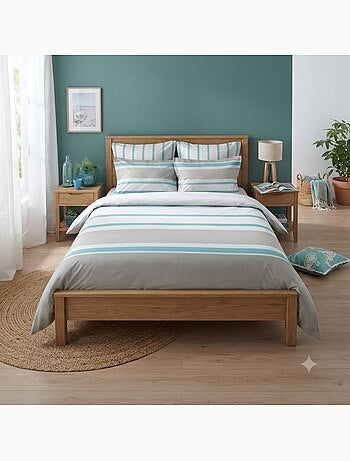 Housse couette + taies Barbada