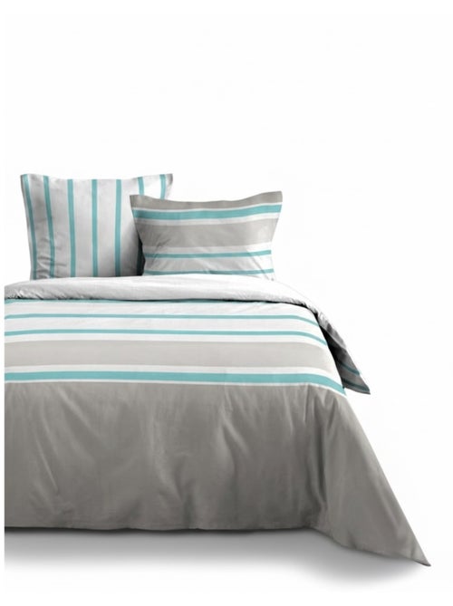 Housse couette + taies Barbada - Kiabi