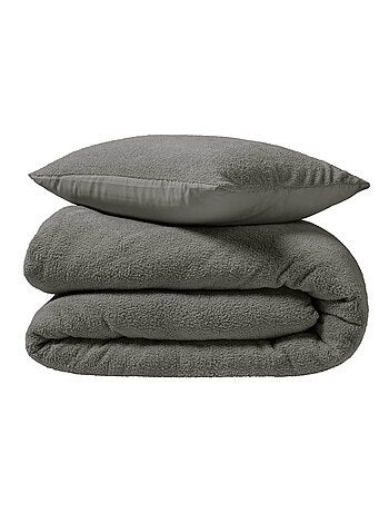Housse couette + taies bouclette