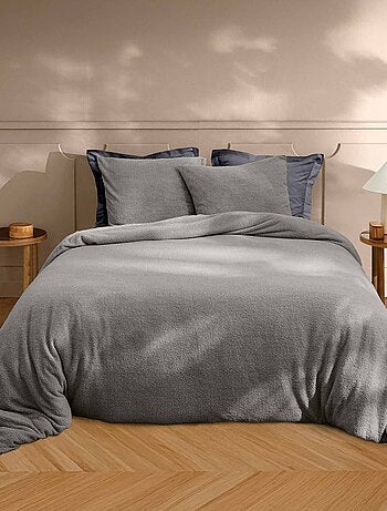 Housse couette + taies bouclette