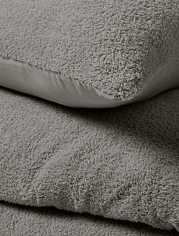 Housse couette + taies bouclette