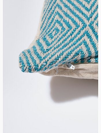 Housse coussin tissée 30x50cm, losanges - AFIBEL