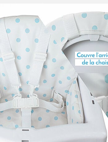 Housse d'assise pour chaise haute bébé enfant gamme Délice - Monsieur Bébé