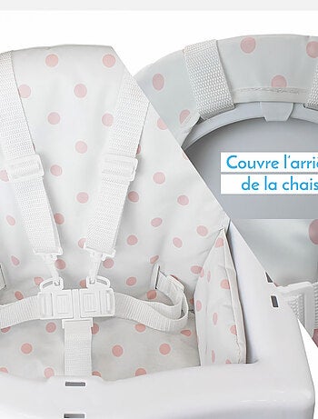Housse d'assise pour chaise haute bébé enfant gamme Délice - Monsieur Bébé