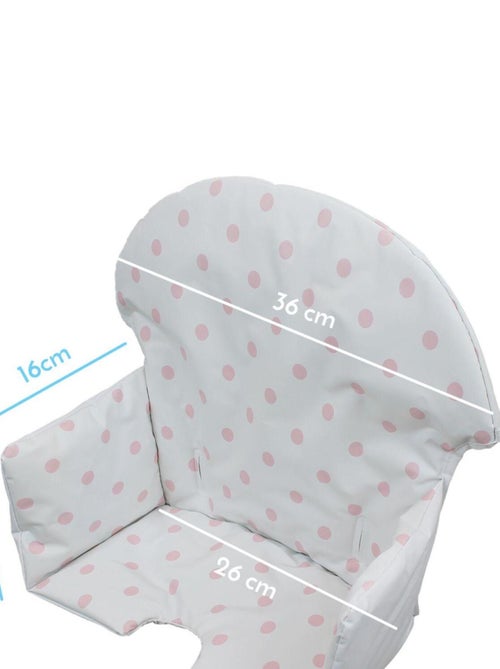 Housse d'assise pour chaise haute bébé enfant gamme Délice - Monsieur Bébé - Kiabi