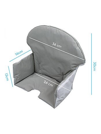 Housse d'assise pour chaise haute bébé enfant gamme Délice - Monsieur Bébé