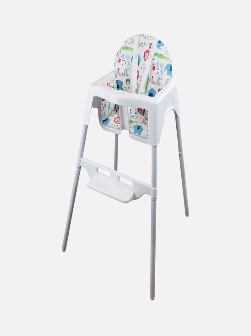 Housse d'assise pour chaise haute bébé enfant gamme Délice - Monsieur Bébé Multicolore - Kiabi