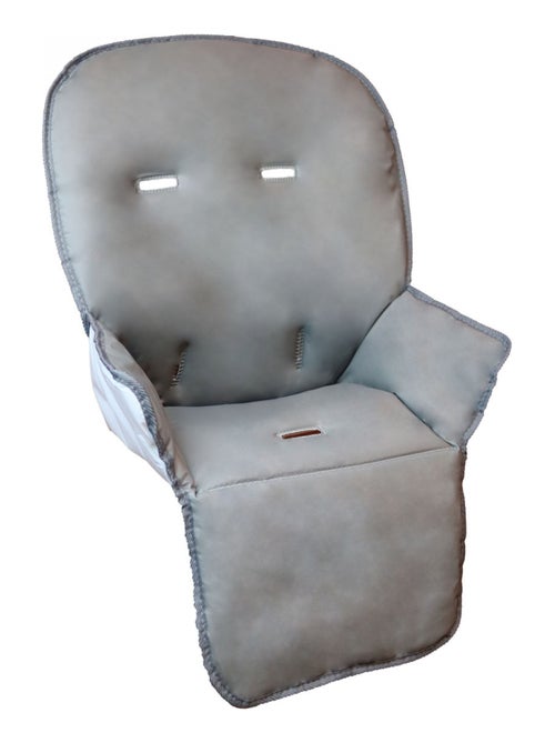 Housse d'assise pour chaise haute bébé enfant gamme Ptit - Agate - Monsieur Bébé - Kiabi