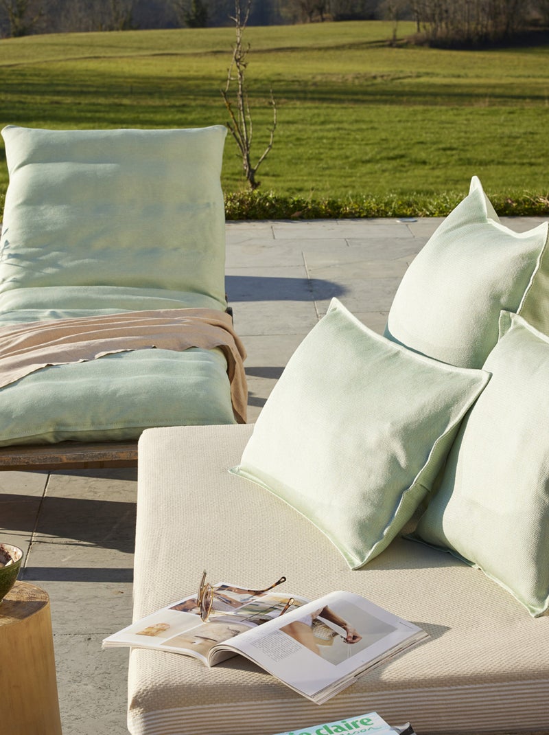 Housse de bain de soleil 70x190 cm Polypropylène Bleu clair - Kiabi