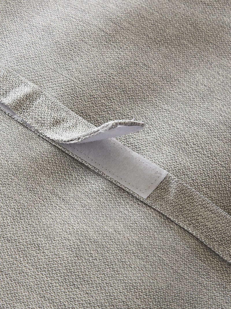 Housse de bain de soleil 70x190 cm Polypropylène Gris clair - Kiabi
