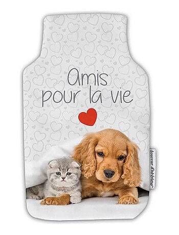 Housse de bouillotte Amis pour la vie