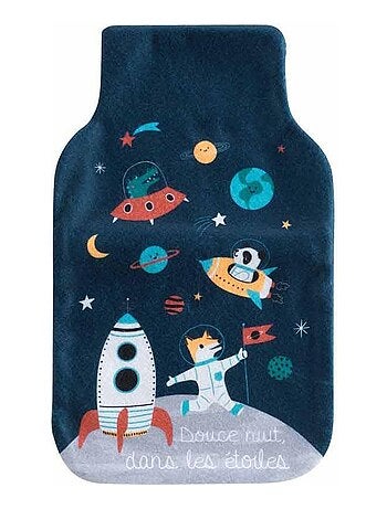 Housse de bouillotte Animaux dans les etoiles