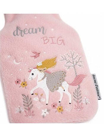 Housse de bouillotte dream licorne
