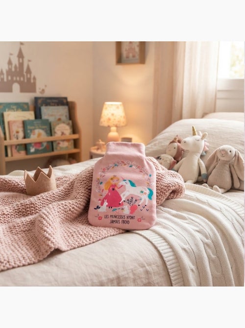 Housse de bouillotte les princesses n'ont jamais froid - Kiabi