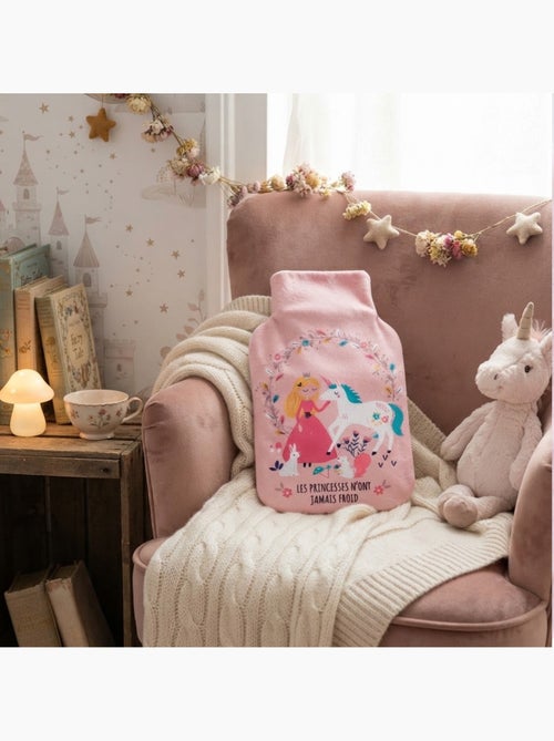 Housse de bouillotte les princesses n'ont jamais froid - Kiabi