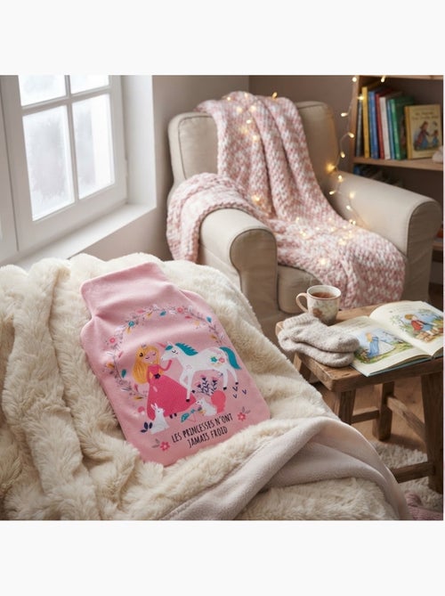 Housse de bouillotte les princesses n'ont jamais froid - Kiabi