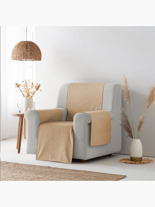 Housse de canapé 1 place, avec élastique ajustable - Gamusi. - Kiabi