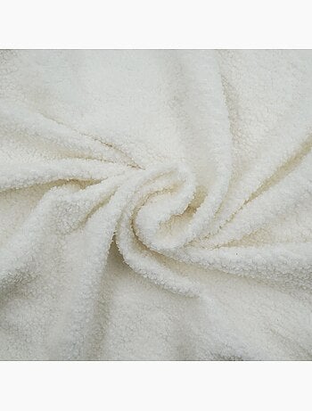 Housse de canapé extensible en bouclette