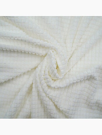 Housse de canapé extensible gaufrée pour canapé 3 places