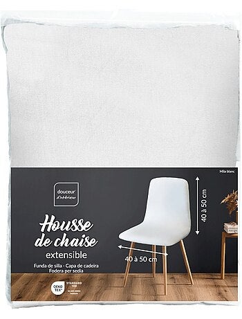 Housse de chaise extensible pour chaise scandinave