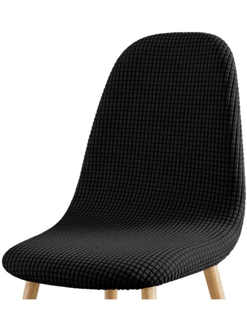 Housse de chaise scandinave extensible en polyester gaufré - Kiabi Housse de chaise scandinave extensible en polyester gaufré - Kiabi
