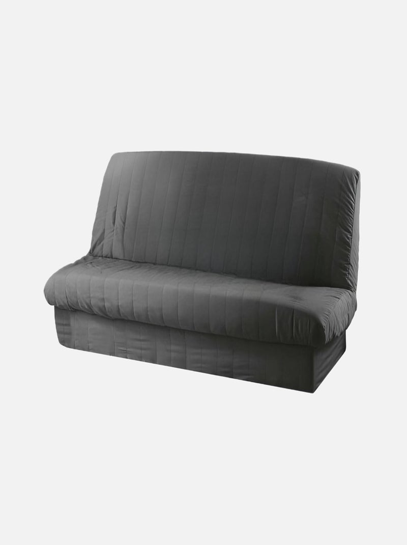 Housse De Clic Clac Matelassée gris anthracite - Kiabi