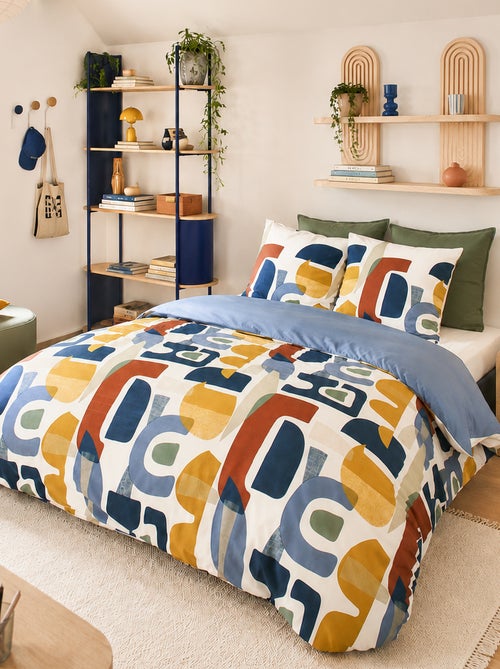 Housse de couette - 240 x 200 - 2 personnes - Kiabi Housse de couette - 240 x 200 - 2 personnes - Kiabi