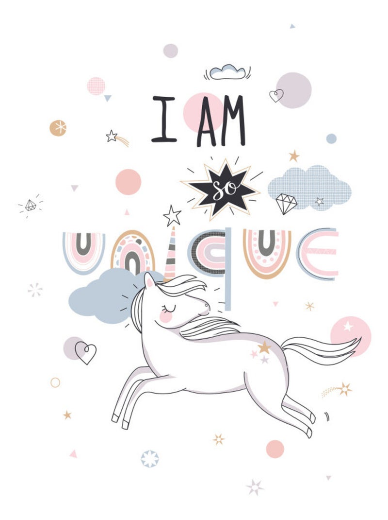 Housse de couette - Atmosphera for Kids - 100 % Coton 57 Fils/cm² Multicolore - Kiabi