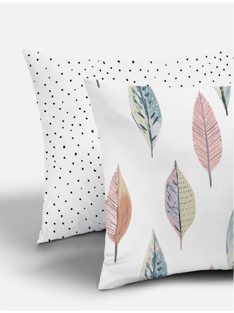 Housse de couette - Copenhagen - 100 % Coton 57 Fils/cm² Blanc - Kiabi